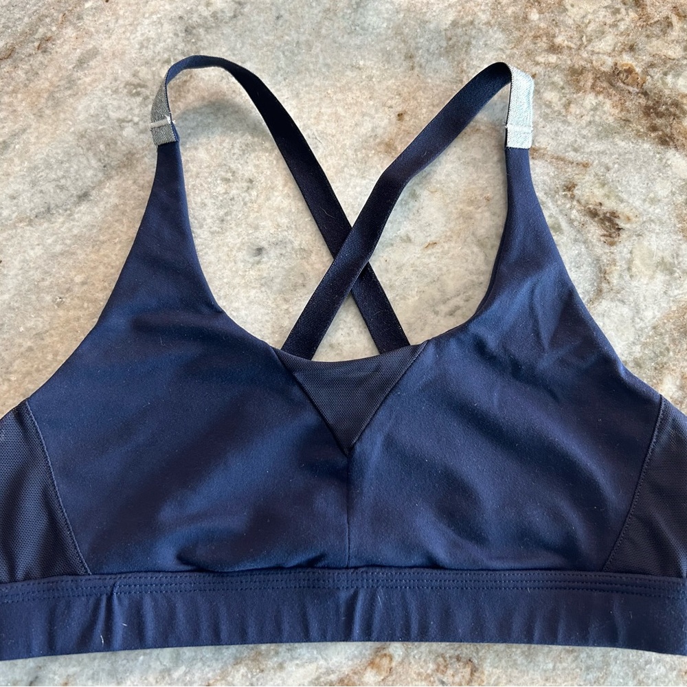 NAVY Blue Aerie Sports Bra, Sz. SMALL
